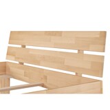 thumbnail of Bett Holzbett Überlänge Buche natur massiv mit hohen Füßen ohne Zubehör V-60.80-220-H