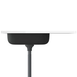 thumbnail of vidaXL Gootsteen met afvoerset 800x500x155 mm roestvrij staal zilver