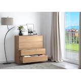 thumbnail of Kommode Massivholz Buche Sideboard Anrichte 4 Schubladen 90.51-90