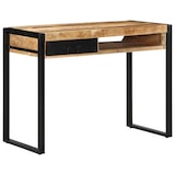 thumbnail of vidaXL Schreibtisch 100x50x75 cm Raues Massivholz Mango