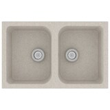 thumbnail of vidaXL Keukenwasbak Beige 76 x 48 x 30 cm Graniet