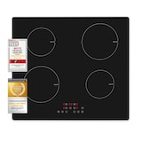 thumbnail of Exquisit Kochfeld EKI 601-2.3 | Induktion | Touch Control | 4 Kochstellen | Rahmenlos | 7000 W