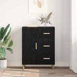 thumbnail of vidaXL Sideboard Schwarz Eichen-Optik 34 x 69,5 x 90 cm Holzwerkstoff
