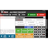 thumbnail of GASTRO BASIC - MINI-Kassensystem für GASTRONOMIE: 10" All-in-One Touschscreen Terminal mit Bondrucker
