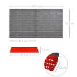 thumbnail of DURHAND 54PZ Contenitore Portautensile con 50 Ganci Montaggio a Muro
