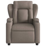 thumbnail of vidaXL Massagestoel Taupe Stof