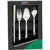 thumbnail of Sola Bestek Set Montana - 24 Delig Bestekset 6 Persoons - Modern - Vaatwasser bestendig - Zilverwit Premium Edelstaal 18/10 RVS - Zilver