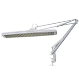 thumbnail of Lampe de bureau réglable avec pince, bras articulé, interrupteur, 3 tubes T5 (14W), 2700 lumens, 6500K, blanche, 105x60 cm