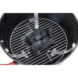 thumbnail of Tarrington House Barbecue rotondo a carbonella Tatum, superficie di grigliatura Ø 53.5 cm, termometro incluso, con ruote, acciaio, nero