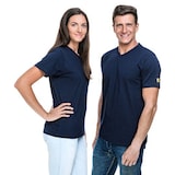 thumbnail of ESD-T-Shirt, V-Ausschnitt, 150g/m², marineblau, M