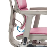 thumbnail of Sedia da ufficio / Poltrone direzionali ERGOHUMAN SLIM G GEN2 Tessuto in maglia rosa hjh OFFICE