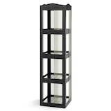 thumbnail of Helloshop26 - Estante giratória 360° 36,5 x 36 x 108 cm fácil acesso design moderno PP preto 20_0015906