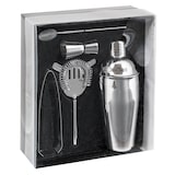 thumbnail of Garcia de Pou - Mallette Barman 500 Ml 23X33X10 Cm Argente Acier