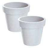 thumbnail of WellHome - Set 2 Pflanztöpfe 1,75L LOFLY Ø15,8 cm/Stück Farbe Weiß
