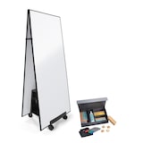 thumbnail of SIGEL MUB19 Bundle Tent-use Meet up - 2x Whiteboard mit schwarzem Rahmen, 90 x 180 cm, 1x Stand, 1x Starterset
