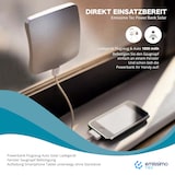 thumbnail of Fenster Saugnapf Power Bank Solar - Ladegerät Flugzeug & Auto 1800mAh  1 Stück