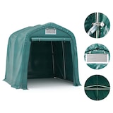thumbnail of vidaXL Garagenzelt PVC 1,6x2,4 m Grün