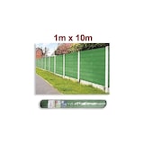 thumbnail of Rede de sombra 95% 120gr Lona de sombra Verde 1x10m Metros-HERSIG