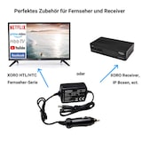 thumbnail of XORO CA1224 - 12V/24V KFZ Adapter Überspannung & Übertemperaturschutz Spannungsstabilisierung (Ausgang: 12V/0 bis 3A) automatische Geräteerkennung