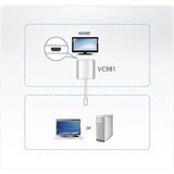 thumbnail of ATEN VC981 Mini DP to 4K HDMI Adapter