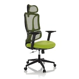 thumbnail of Bureaustoel / draaistoel ERGOMY zitting stof / rugleuning mesh groen mybuero