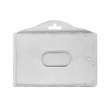 thumbnail of Porte-badge avec séparation pour 2 cartes - Horizontal (lot de 100)