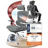 thumbnail of CLOUVOU ProSeat, ergonomischer Bürostuhl, thermoregulative Materialien, 4D-Armlehnen, 3D-Kopfstütze, BladeWheels, Anthrazit