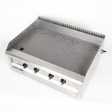 thumbnail of Romux® Plaque à snacker Électrique Lisse en Acier Inoxydable 100 cm Top | Plancha Professionnelle Modèle Table pour Chauffe Rapide avec Thermocouple