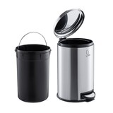 thumbnail of SVITA T30 Mülleimer 30Liter Treteimer Abfalleimer Mülltonne Stahl Weiß