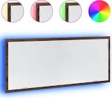 thumbnail of vidaXL LED-Badspiegel Braun Eichen-Optik 100x8,5x37 cm Holzwerkstoff