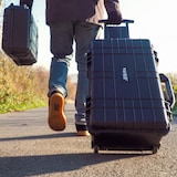 thumbnail of HMF Outdoor-Trolley, ODK400, Fotokoffer mit Rasterschaumstoff, 58,5 x 45 x 27,5 cm, Schwarz