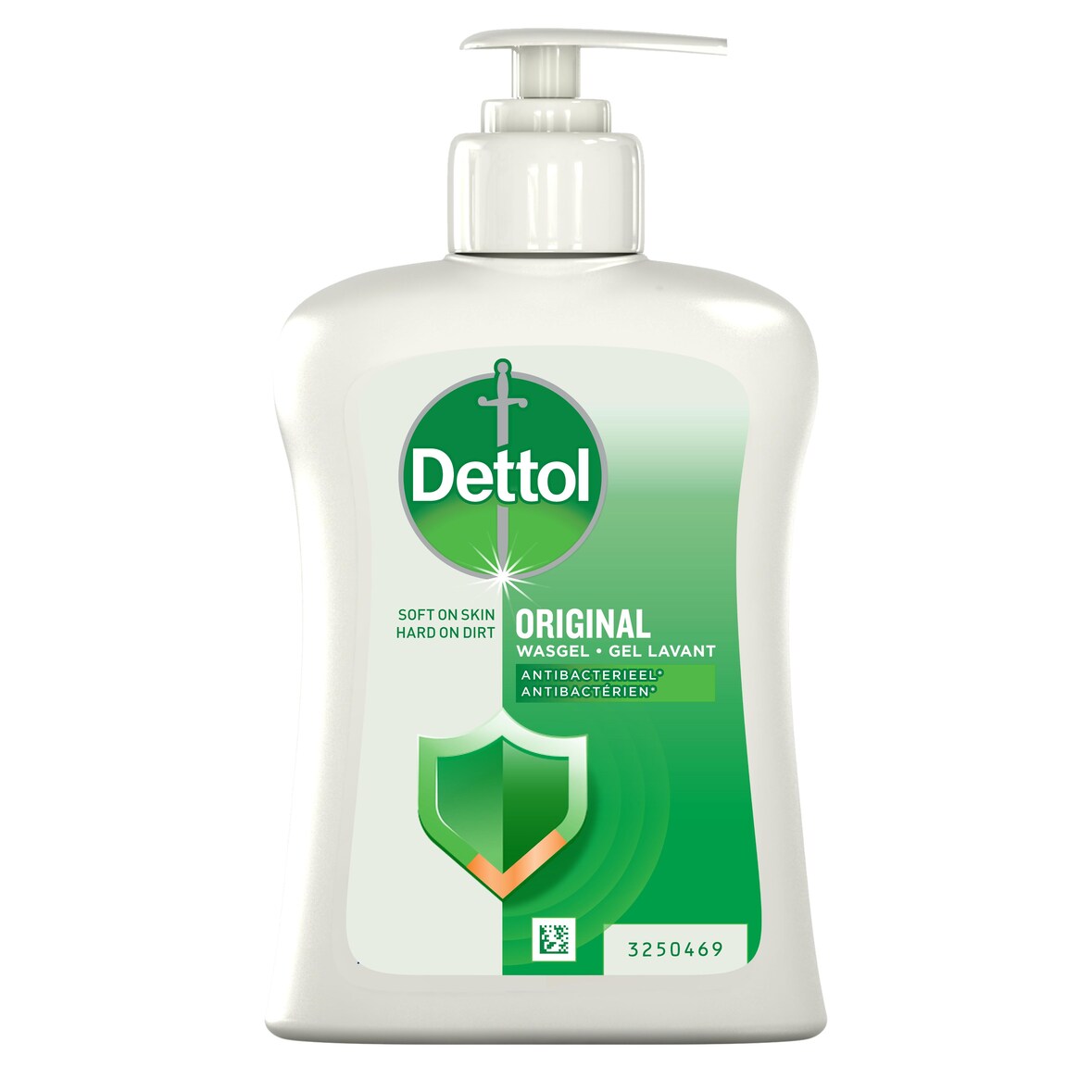 Dettol vloeibare zeep original pomp 6x250 ml