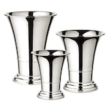 thumbnail of Vase Tromba  (Höhe 15 cm, Ø 14 cm), silberfarben,  schwerversilbert