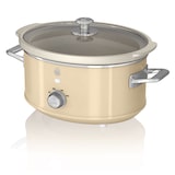 thumbnail of SWAN SF17021CNEU Retro Slow Cooker 3,5L Pentola Rimovibile in Ceramica Antiaderente senza PFOA, Crema, 200W