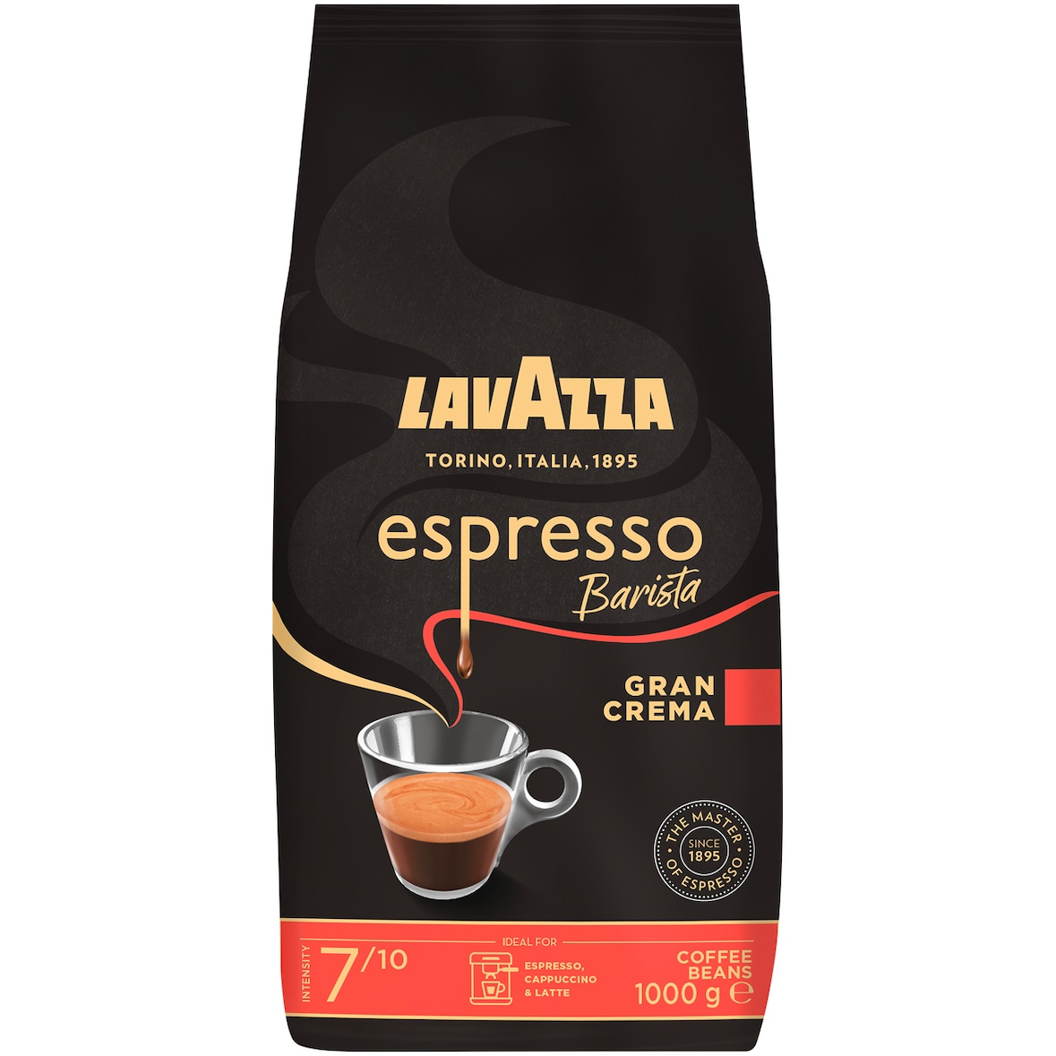 Lavazza Espresso Barista Gran Crema ganze Bohnen (1 kg)