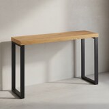 thumbnail of Konsolentisch in modernem Design, Eiche-Optik, Große Ablagefläche. 120x39x76 cm | Kadima Design