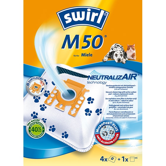 Swirl M 50 NeutralizAir Staubbeutel