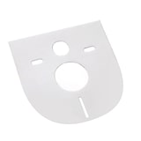 thumbnail of Geberit Komplettset Wand Hänge WC Spülrandlos, Deckel, Vorwandelement, Schallschutz, Betätigungsplatte