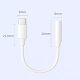 thumbnail of USB Type C auf 3,5mm Klinke Audio Aux Adapter – Für iPhone 15, 16,17, Air, Pro, Max, Samsung, Google Pixel, OnePlus etc. – Klarer Sound