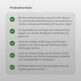 thumbnail of Einhandzwingen 35x105 mm 10er Set Schnellspannzwinge