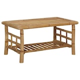 thumbnail of 4-tlg. Garten-Lounge-Set mit Auflagen Bambus