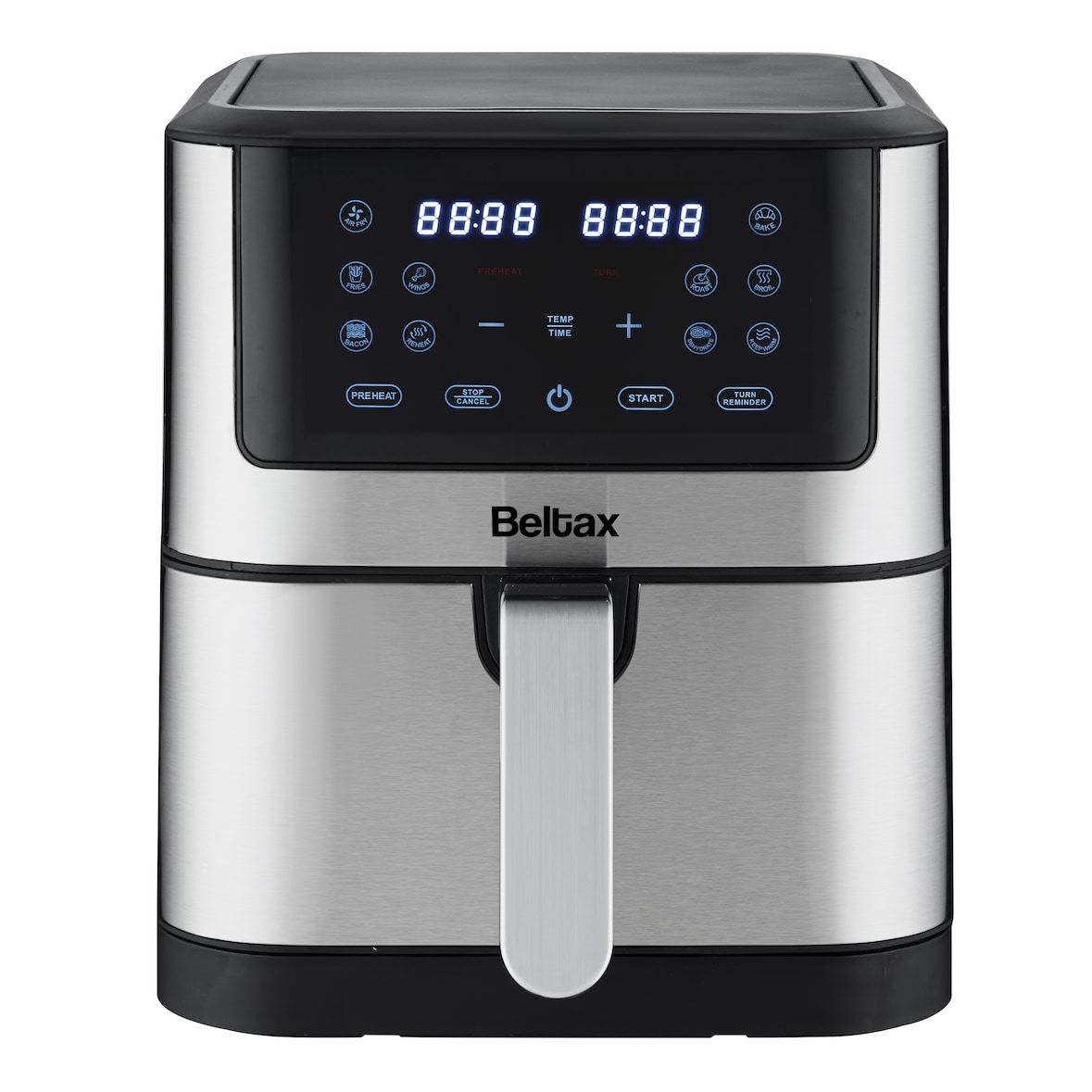 Fritadeira Ar Quente Beltax BHF5060; Potência: 1500W; Capacidade: 6L; 7 programas de predefinidas; Temporizador até 60 minutos