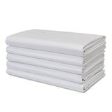 thumbnail of Sábana encimera blanca Percal Pol-Alg 150 hilos para cama de 150 cm  (Pack 3 unidades)