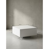 thumbnail of Holz Couchtisch, Stilvoller Wohnzimmer C-Tisch im puristischen Design. 60x60x35 cm | Kadima Design