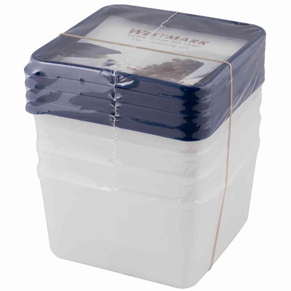 WESTMARK   Gefrierdose "Trio" 0,50 l, 4er-Set
