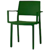thumbnail of Sillas color verde oliva para hostelería "Emi" con reposabrazos. Mobiliario apilables para terraza y interior de bar, restaurante y cafetería.