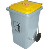 thumbnail of Cubo basura 120 litros de color verde Araven