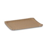 thumbnail of greenbox - Pappteller 17 x 23 cm, braun, rechteckig, 1000 St.