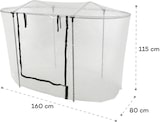 thumbnail of High Grow Top 160 Gewächshaus-Aufsatz 160x115x80cm Stahlrohr PVC Transparent