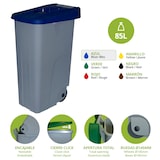 thumbnail of Offener Abfallbehälter Recyclo 85 Liter. Farbe Blau.